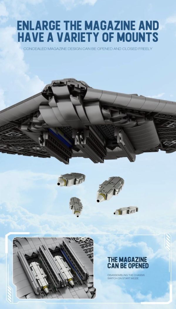 Reobrix臻磚 33038 B-2 轟炸機 