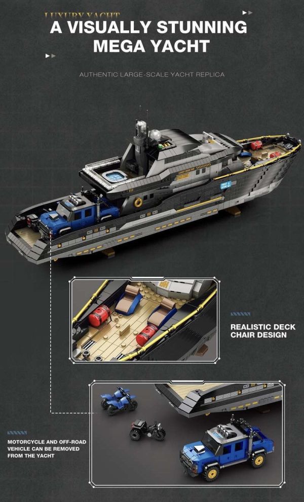 Reobrix臻磚 66103 豪華遊艇 