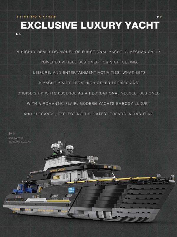 Reobrix臻磚 66103 豪華遊艇 