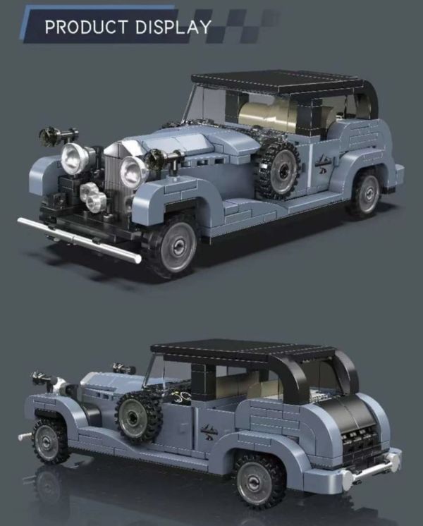 宇星27104 迷你車模-勞斯萊斯 Phantom III 老爺車 