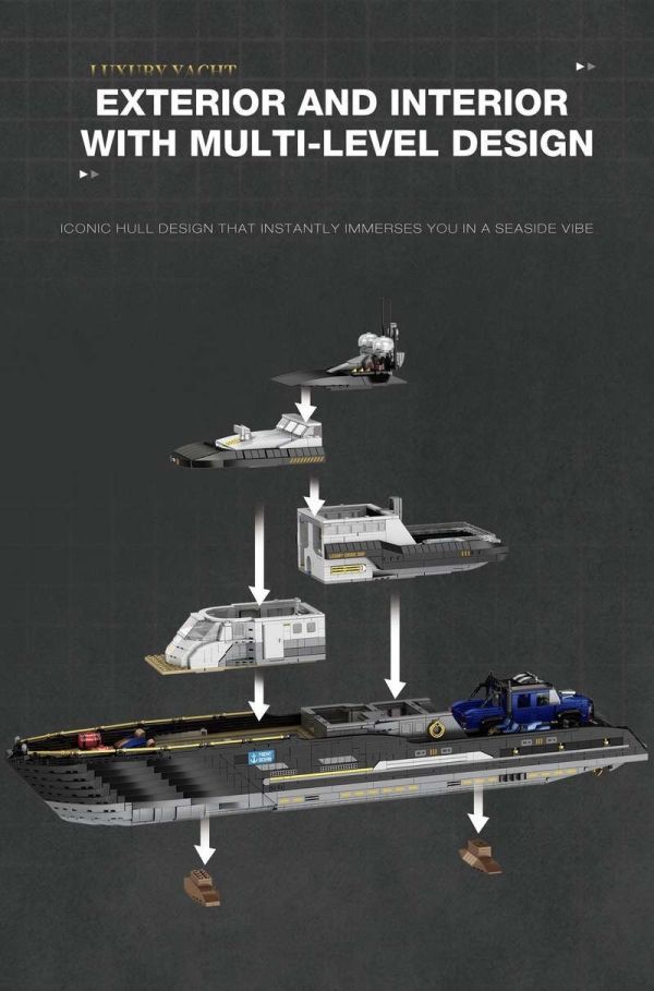 Reobrix臻磚 66103 豪華遊艇 