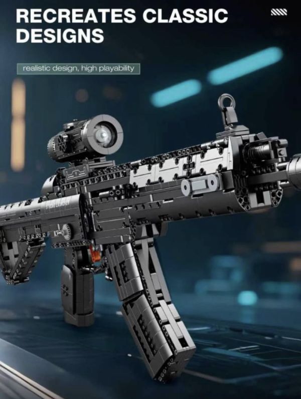 預購-Reobrix臻磚 77024 QBU 191步槍 