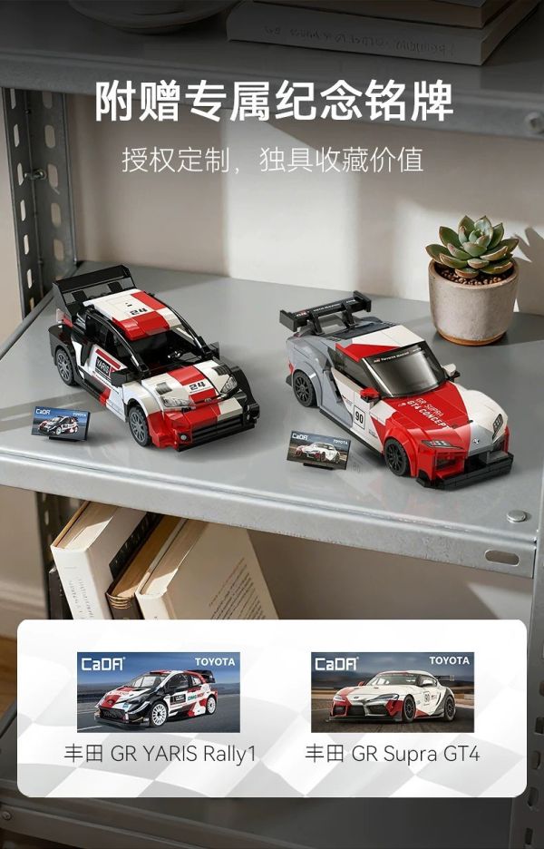 CaDA C55039 豐田 GR YARIS Rally1(1:24) 