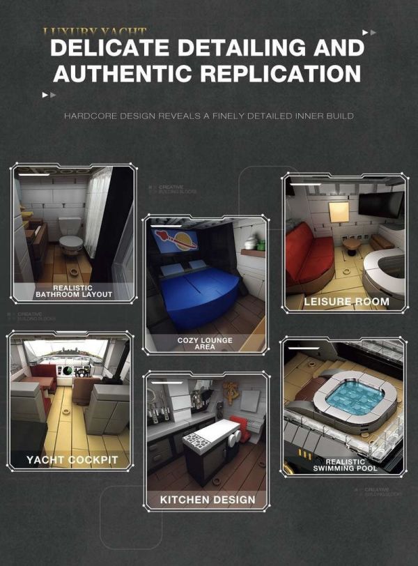 Reobrix臻磚 66103 豪華遊艇 