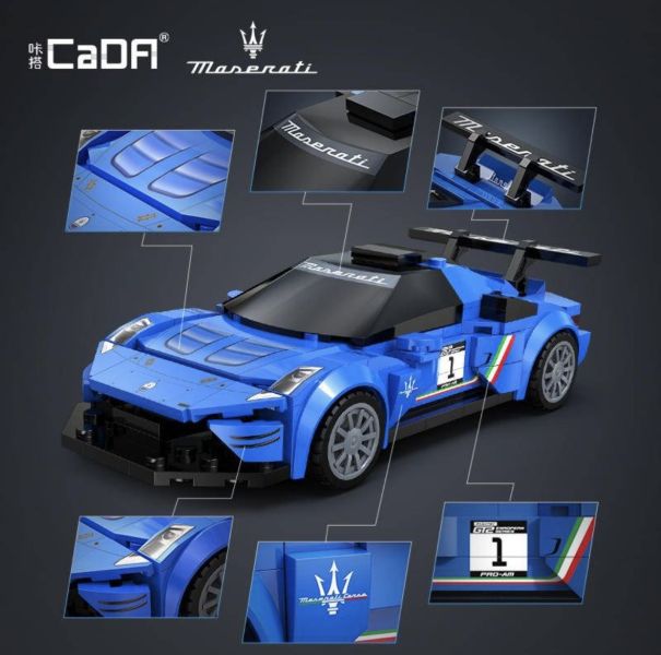 CaDA C55031 瑪莎拉蒂 GT2(1:24) 