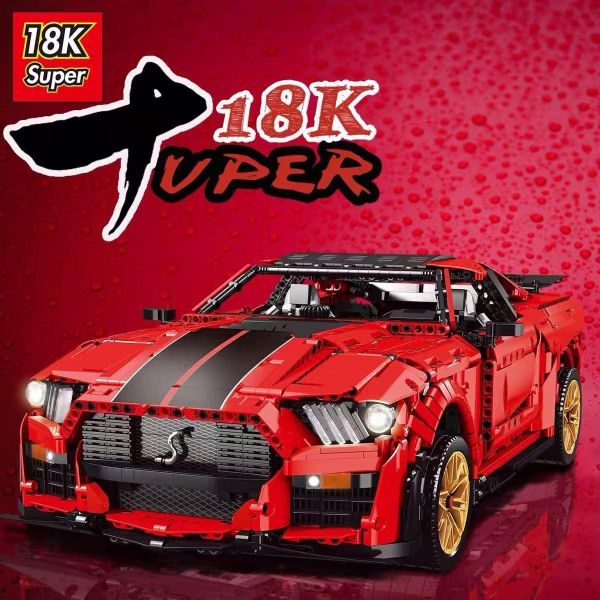 18K K135 謝爾比 SHELBY GT500 (1:8) 