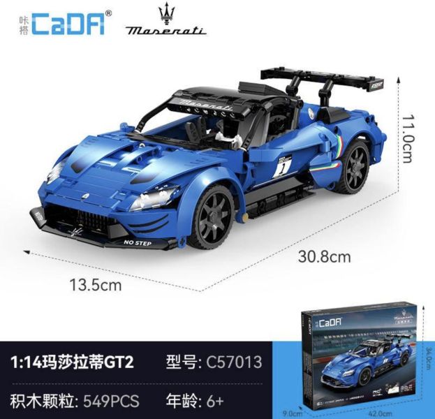 CaDA C57013 瑪莎拉蒂 GT2 (1:14) 