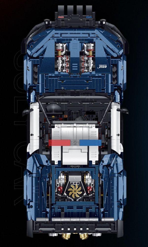 直播-GULY 10655 野馬警車(1:8 ) 