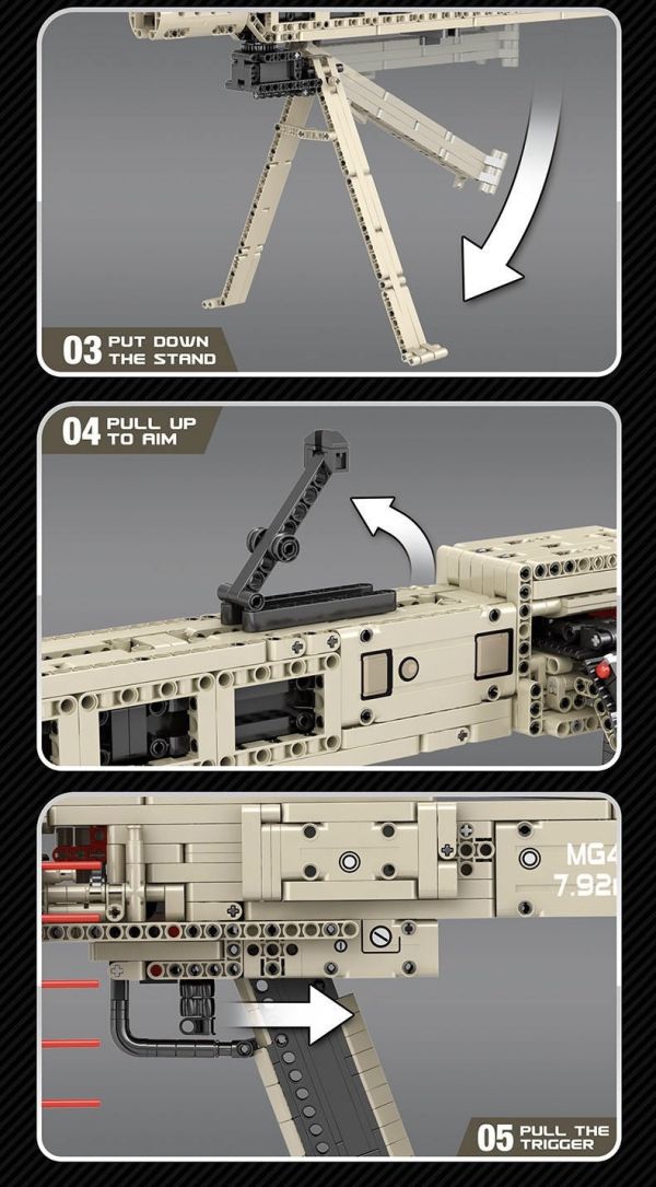 預購-Reobrix臻磚 77006 MG-42通用機槍 