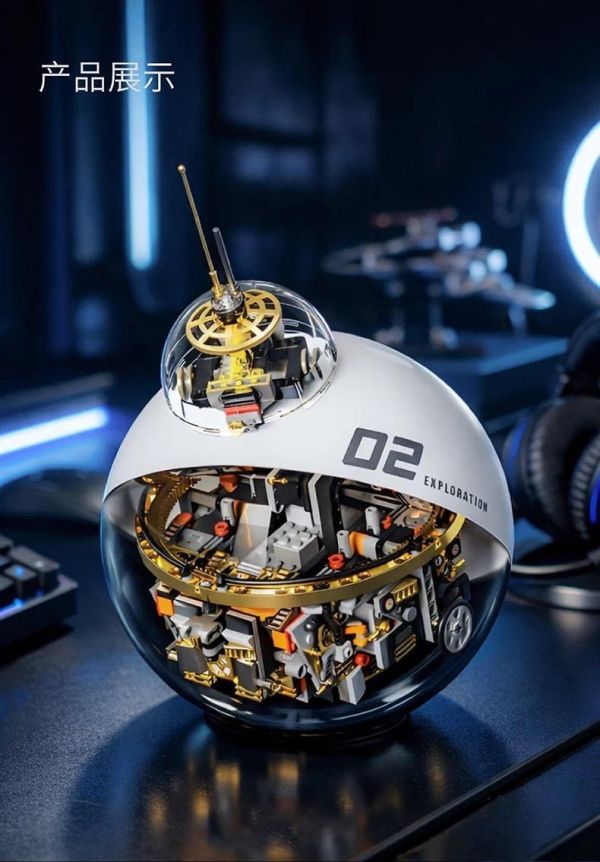 拓木 T1118 科幻編程球形機器 BB-8 