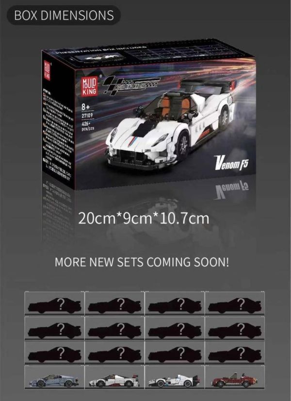 宇星27109 迷你車模-Hennessey Venom F5 