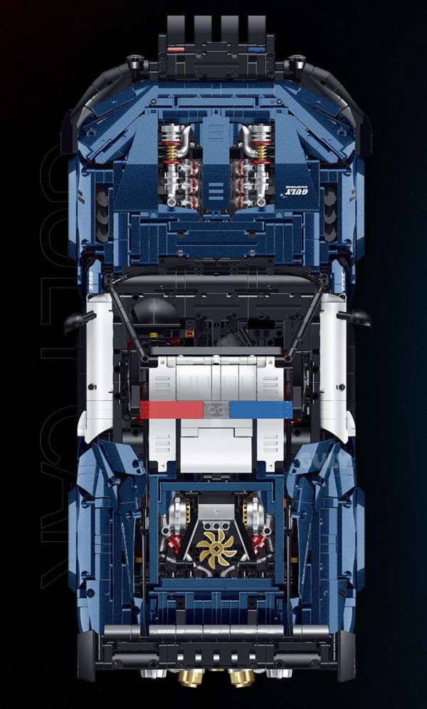 GULY 10655 野馬警車(1:8 ) 