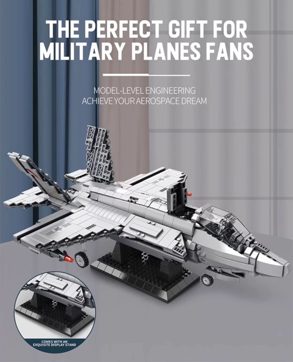 Reobrix臻磚 33021 F-35 B 閃電II 戰鬥機 