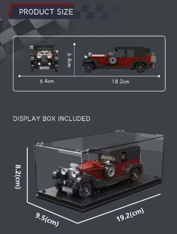 宇星27101 迷你車模-賓利 8 Litre 豪華老爺車 