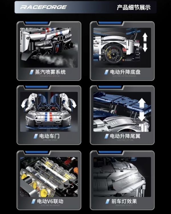 GULY 10656 法拉利 F80 (1:8) 