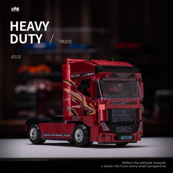 JD115 小角度 Volvo拖車頭/尾板 