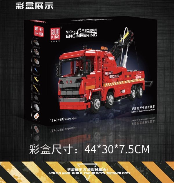 宇星19017 斯堪尼亞氣動救援車 