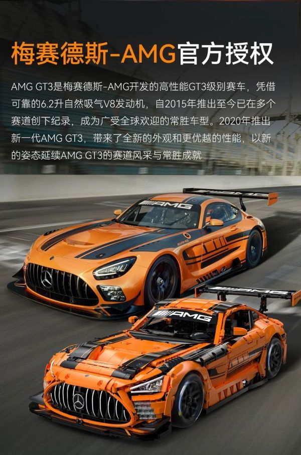CaDA C64008 賓士 AMG GT3 