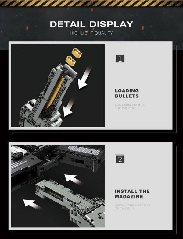 預購-Reobrix臻磚 77004 M416突擊步槍 