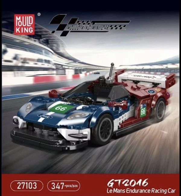 宇星27103 迷你車模-2016勒芒冠軍 福特GT賽車 
