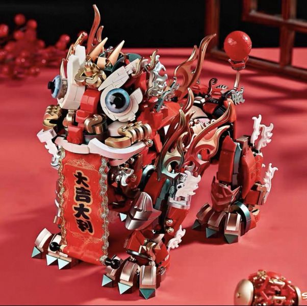 熾造社 D2203 瑞獸醒獅 