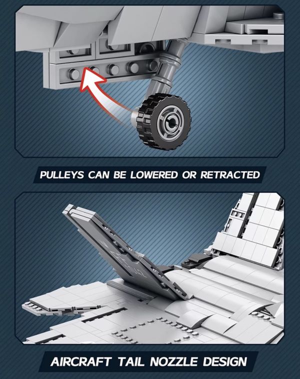 Reobrix臻磚 33020 F-22 猛禽戰鬥機 