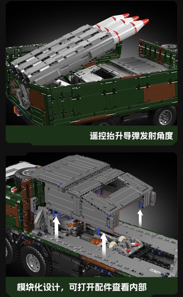 宇星 20045 箱式8X4導彈車 