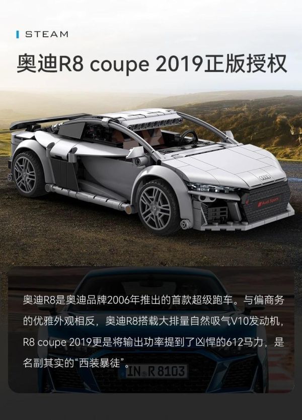 CaDA C57012 Audi R8 (1:14) 