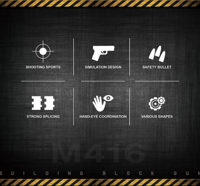 預購-Reobrix臻磚 77004 M416突擊步槍 