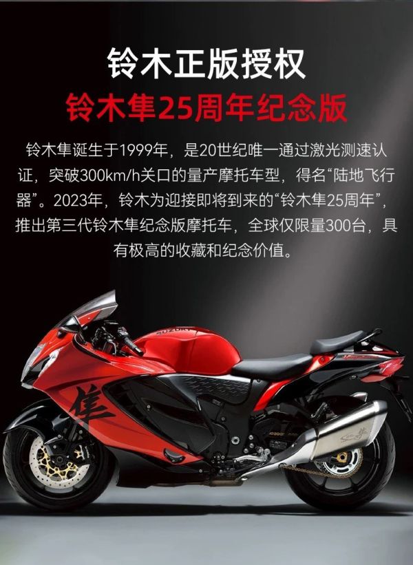 CADA C64051 鈴木Hayabusa 隼 