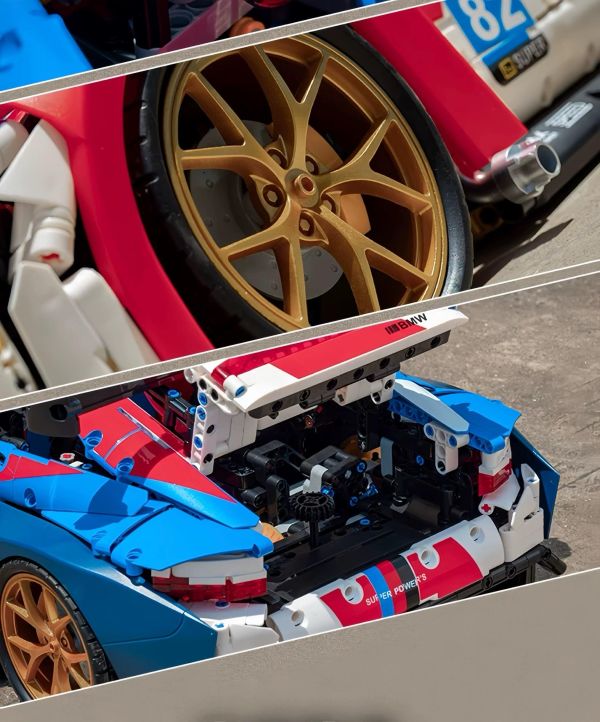 JD040 小角度 BMW M4 (1:8) 