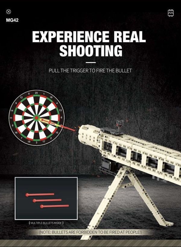 預購-Reobrix臻磚 77006 MG-42通用機槍 