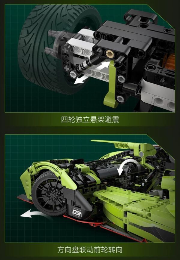 CaDA C63009 藍博SC63 (1:10) 