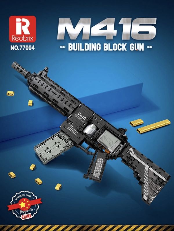 預購-Reobrix臻磚 77004 M416突擊步槍 