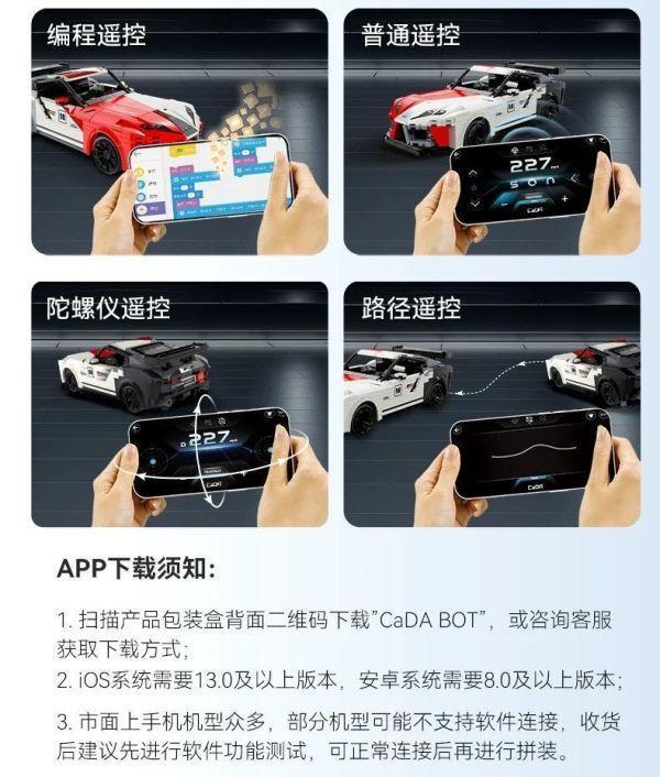 CaDA C51098 豐田 GR Supra GT4(1:20) 