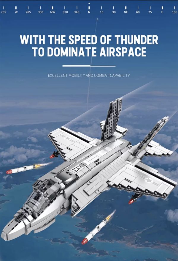 Reobrix臻磚 33021 F-35 B 閃電II 戰鬥機 