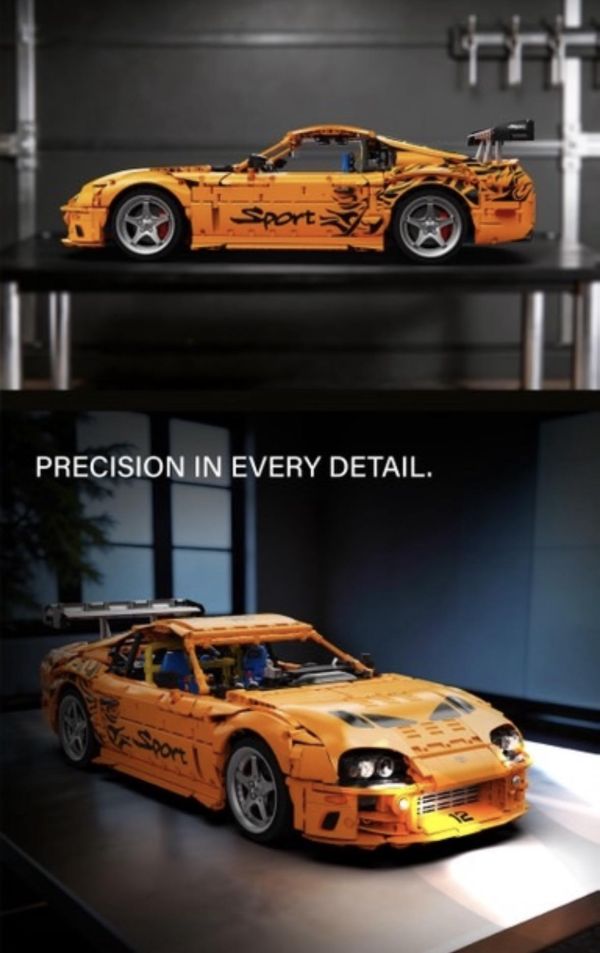 伯樂磚 YC23049 豐田授權 SUPRA A80 (1:8) 