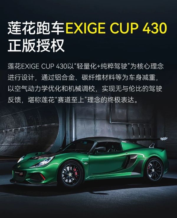 CaDA C55043 蓮花EXIGE CUP 430 (1:24) 