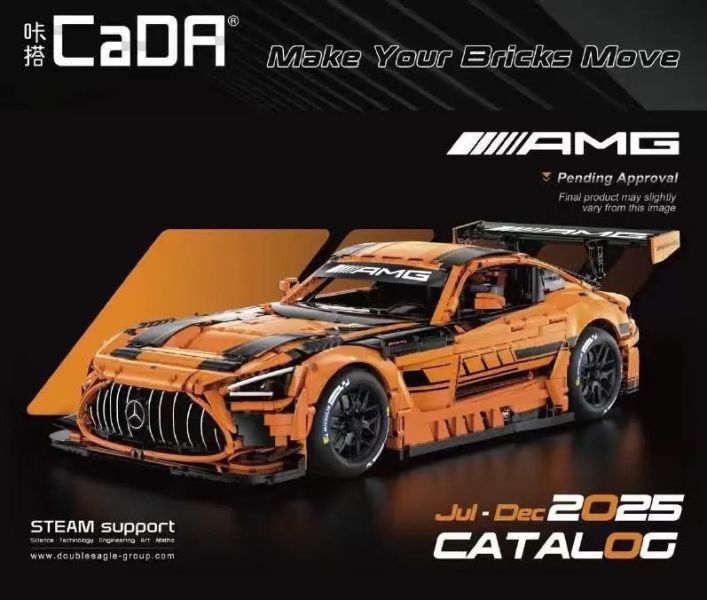 CaDA C64008 賓士 AMG GT3 (動態版) 