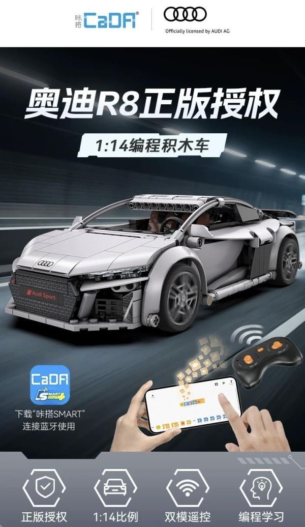 CaDA C57012 Audi R8 (1:14) 