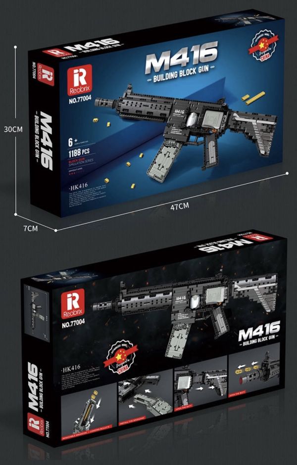 預購-Reobrix臻磚 77004 M416突擊步槍 