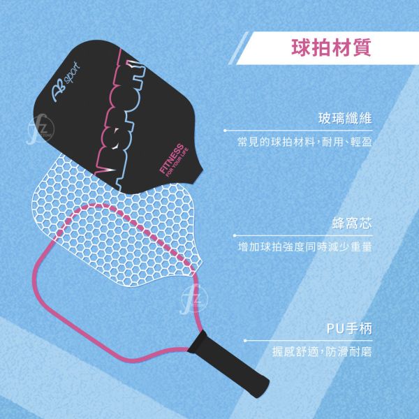 LD-01-003SET 匹克球拍組 匹克球,球拍,球套,球,戶外運動,網球,羽球,桌球