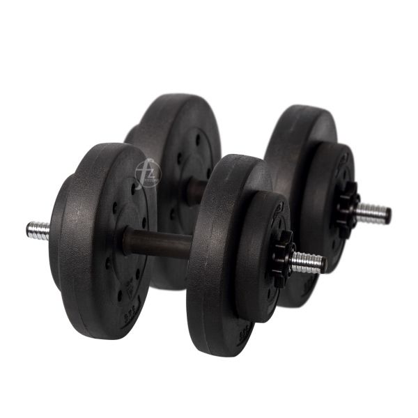 A1-27-25KG-B Vinyl Dumbbellset 25KG 