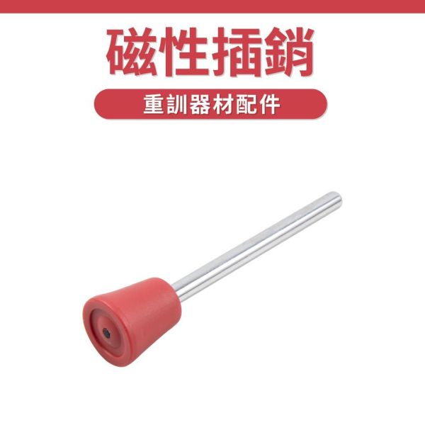 P9-R 磁性配重块插销（无扣绳） 磁力配重插销, 配重块插销, 健身器材插销, 重训器械配件, 健身房配件, 力量训练器插销