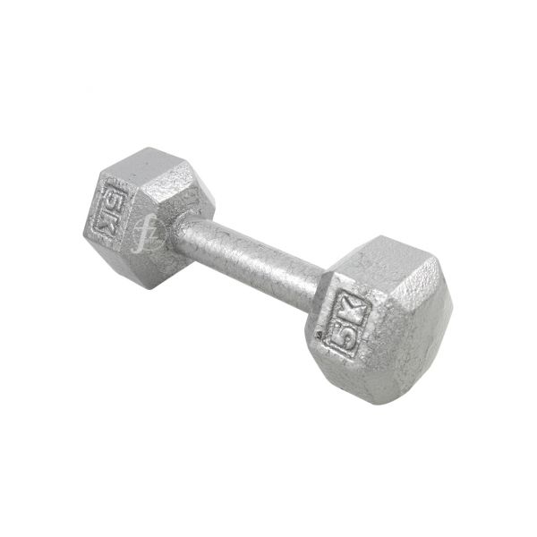 DB-04H-5KG Hex Dumbbells 5KG 