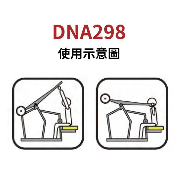 DNA298 Pull Down Gym,Fitness,Sport,Exercise,ABsport,Pro,Commercial Machine,Torso Rotation
