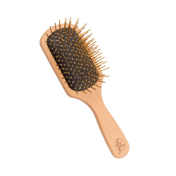 COMB-002 黃金按摩梳 黃金按摩梳,黃金梳,梳子,頭皮按摩,美髮,梳頭髮,髮梳,鍍金梳