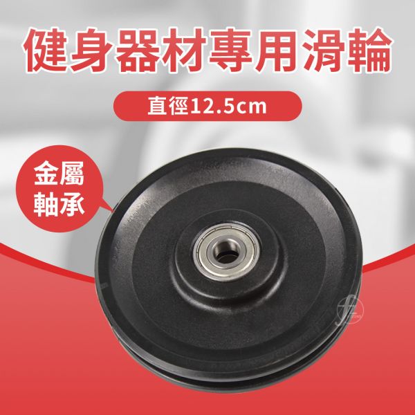 G7-34 Pulley W / Steel Bearing 12.5cm 
