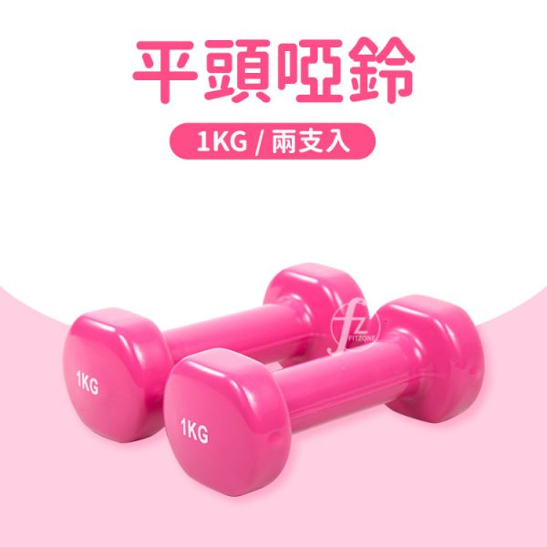 DB-01A-1KG 平頭啞鈴1KG/二入 