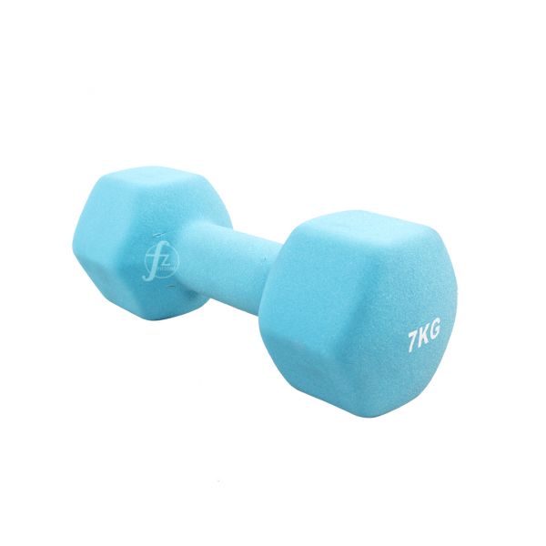 DB-01-7KG 六角浸塑啞鈴7KG/單入 